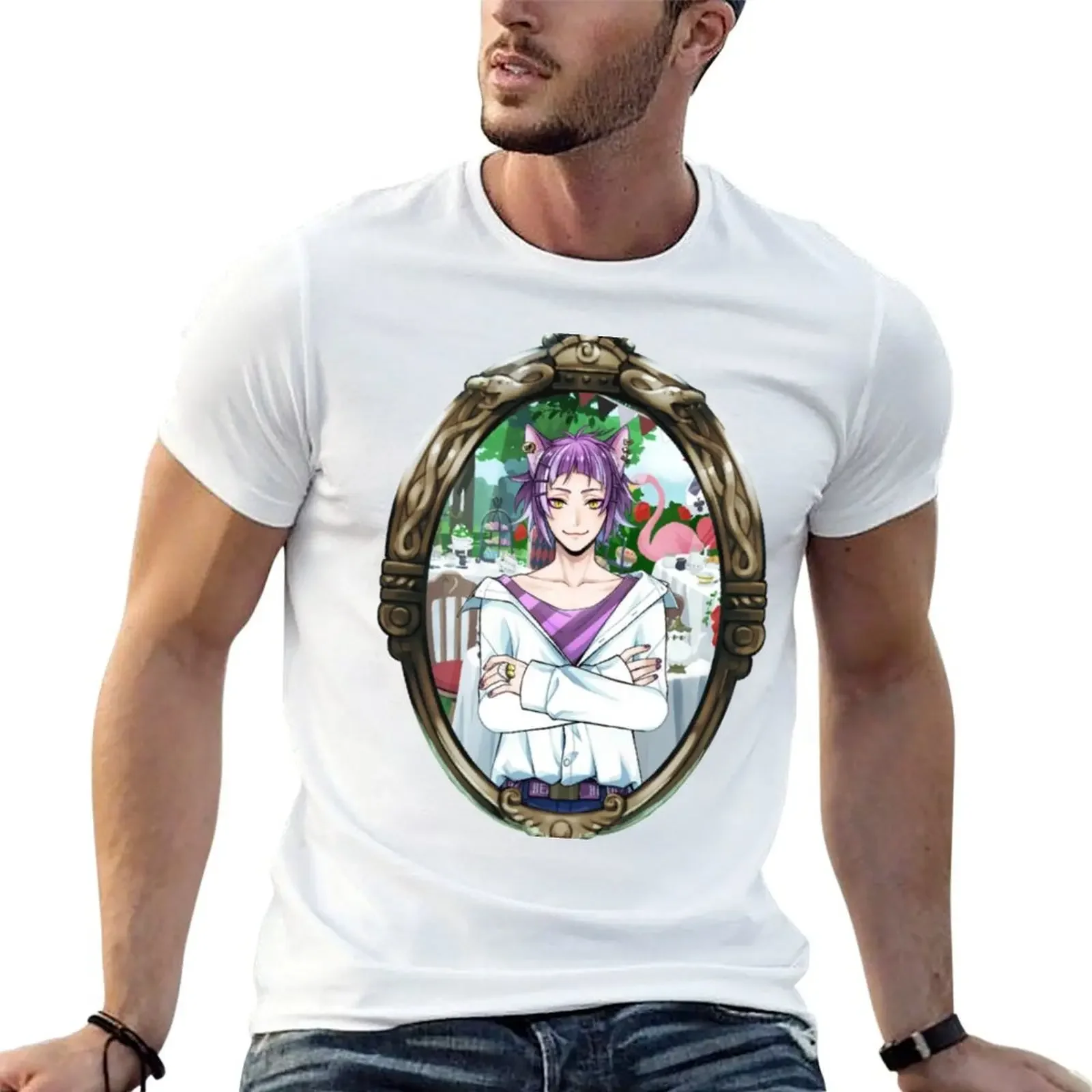 Chenya (Twisted Wonderland) T-Shirt vintage t shirts korean fashion mens graphic t-shirts anime