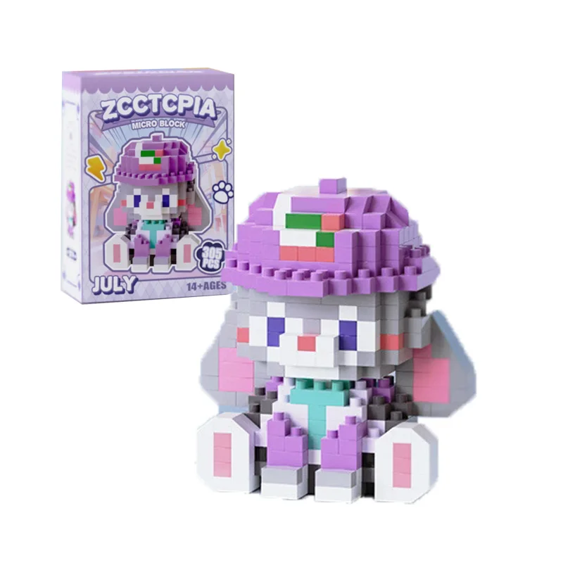 NEW Disney Zootopia 2 Building Blocks Judy Nick Gary Snake Blocks Cartoon Character Model Educational Toys Fans Birthday Gifts