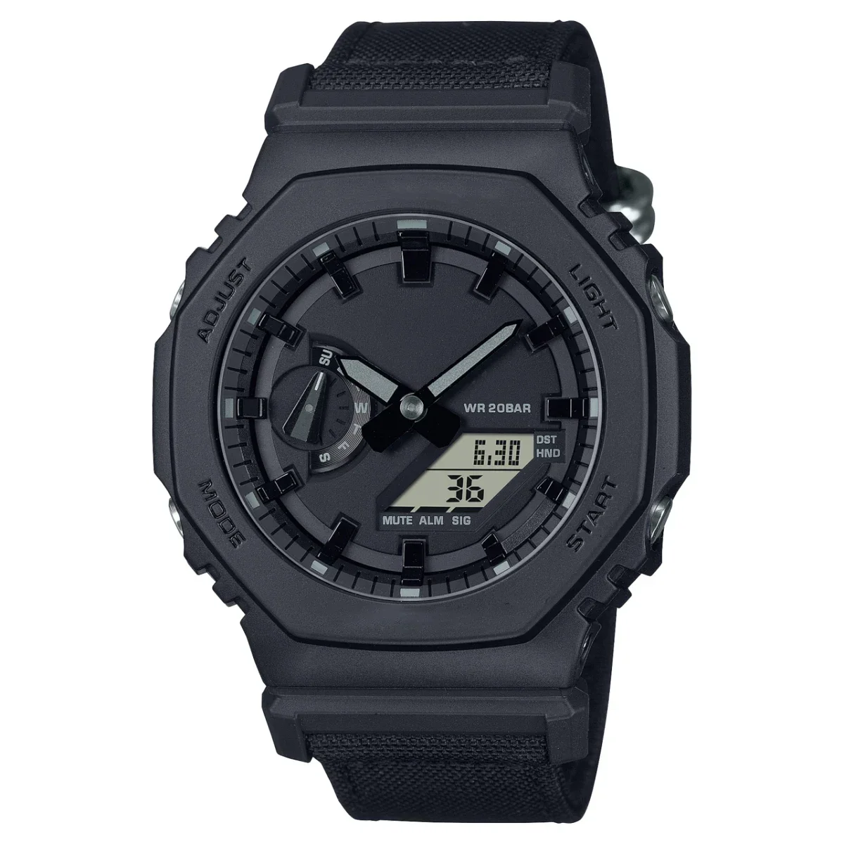 New GA-2100 Men's Watch Waterproof and Shockproof Date G Sports Alarm Clock Multi SHOCK functional LED Dual Screen Watch