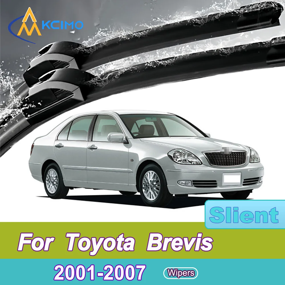 

Wiper Front Wiper Blades For Toyota Brevis XG10 2001-2007 Windshield Windscreen Front Window Accessories