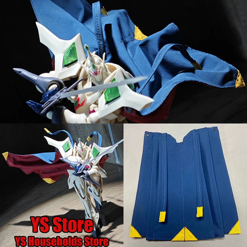 

1/12 Escaflowne Action Figure Wired Shaped Bule Cape Toys Accessory For 6" Anime The Vision of Escaflowne Soldier Decoration