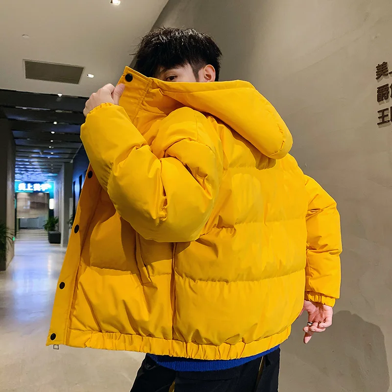 

New Winter Mens Warm Jacket Coat Casual Thicken Hooded Parka Turn Down Collar Men Woman Jackets Warm Coat Fashion Streetwear 3XL