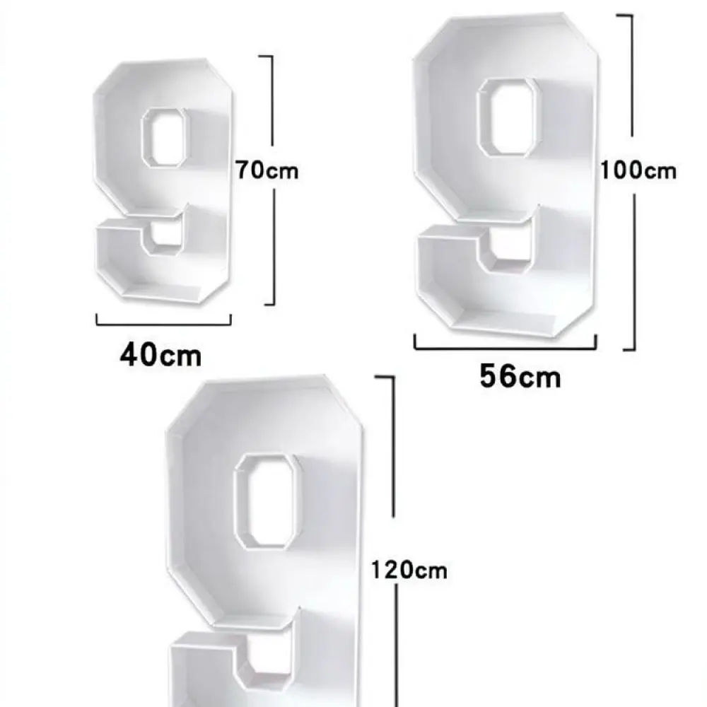 Standing Light Up Number Sign Large Marquee LED Letter For Wedding Birthday Party Ceremony Event Decorative Backdrop