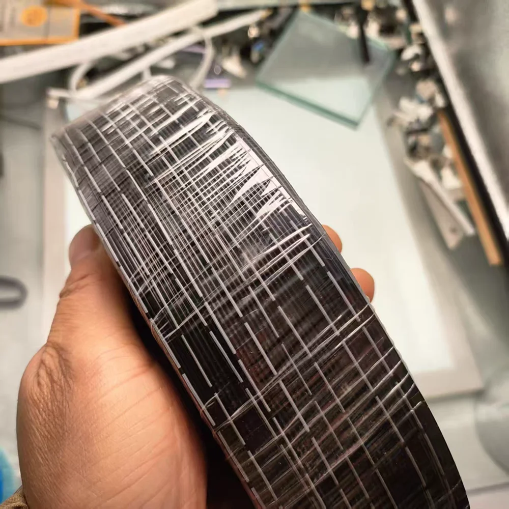 4 and 5 parallel flat soft silicone ribbon cable 28AWG ultra-fine 4P5P high-temperature resistant ultra soft ribbon cable connec