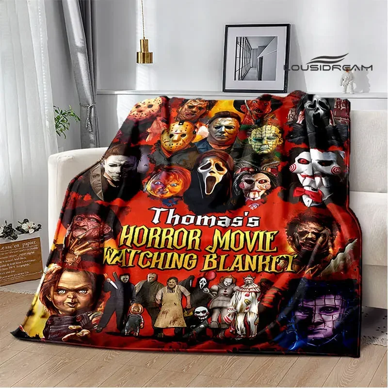 Horror movie Cult of Chucky printing blanket throw blanket thin blanket Warm and beautiful blanket