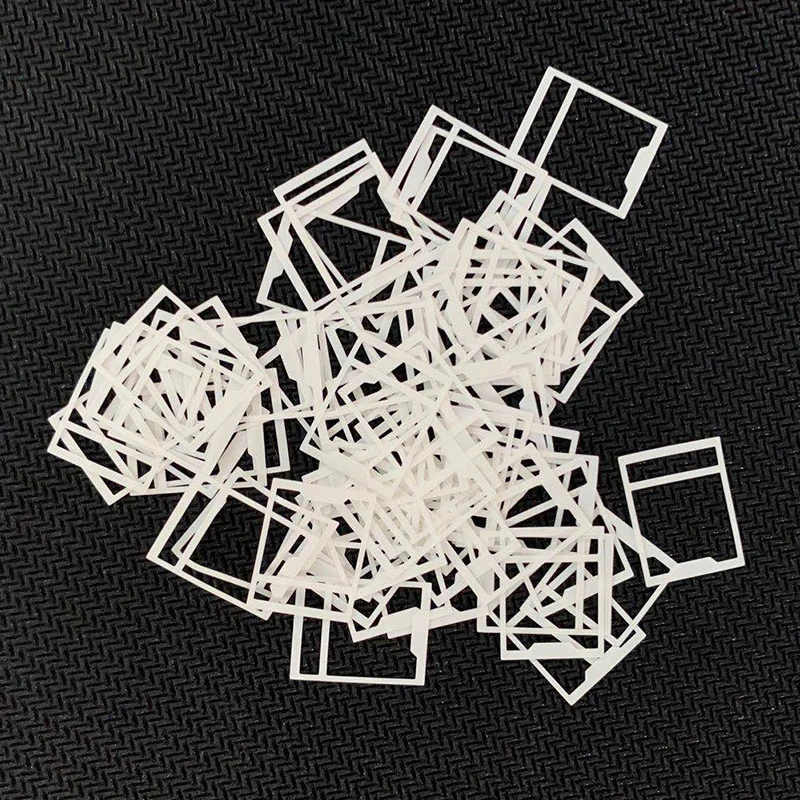 120Pcs/set Clear White Switch Film HTV PC For Cherry Keyboard Shaft Mechanical Keyboard Inter Axle Shaft Film