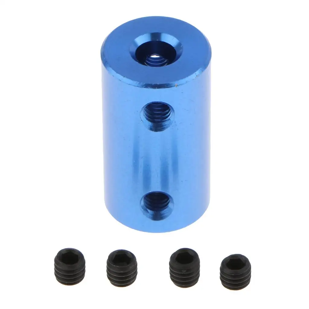 Aluminium Alloy Flexible Motor Coupling 3D Printers Parts with Screws