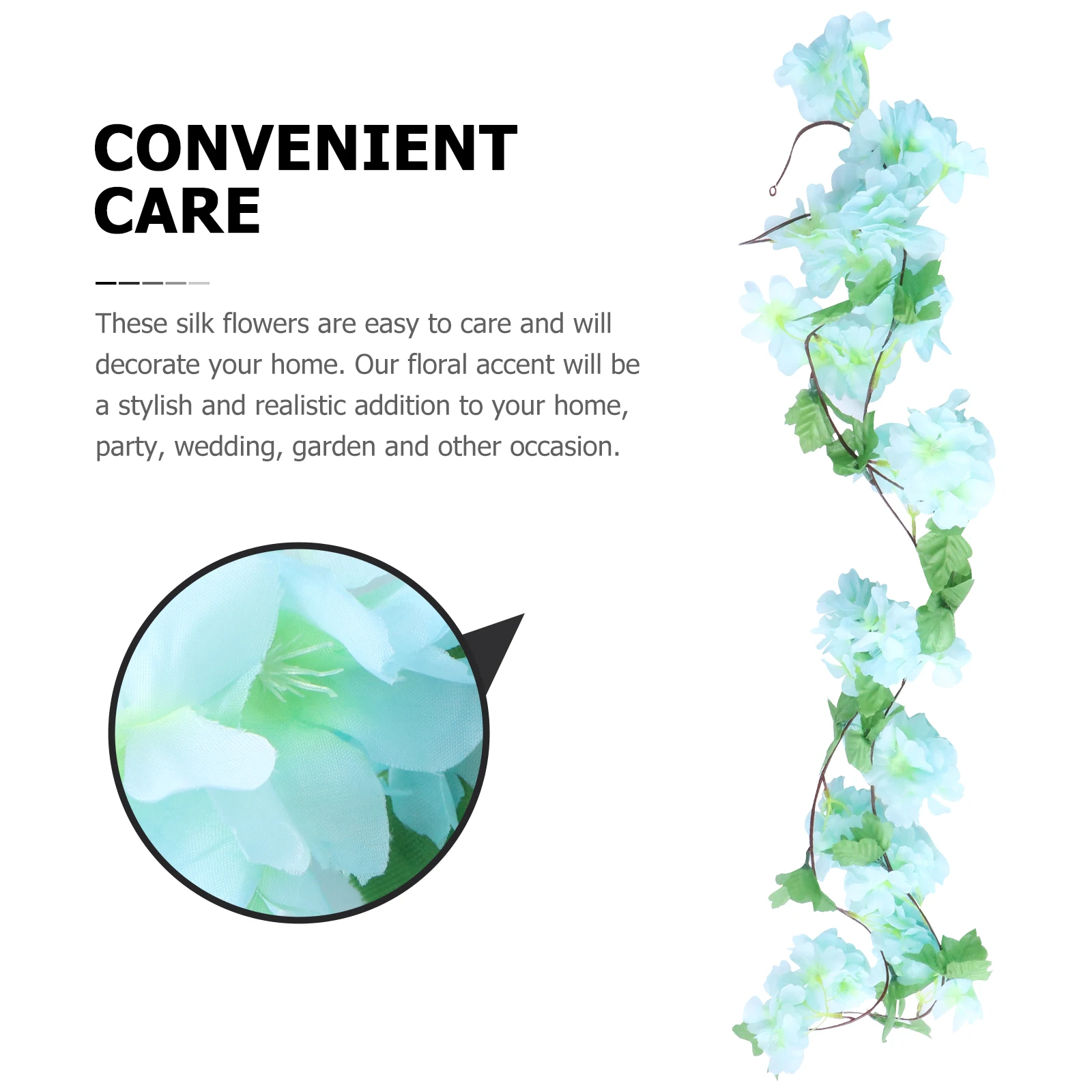 

Artificial Cherry Blossom Vine Fake Flower Vine For Wedding Home Decor Air Conditioner Garland Decorative Vines With