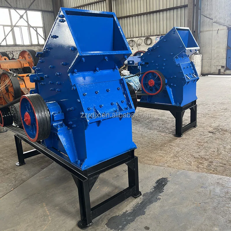 

Hammer Crusher Small Stone Hammer Crusher Portable Mobile Stone Crushing Machine for Sale