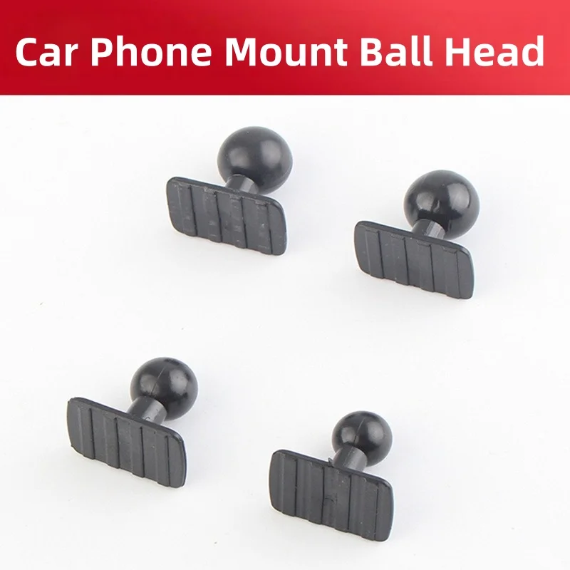 Mini suporte de cola para celular, base universal com diâmetro de 17mm para navegação de carro, gps, acessórios para suporte de celular