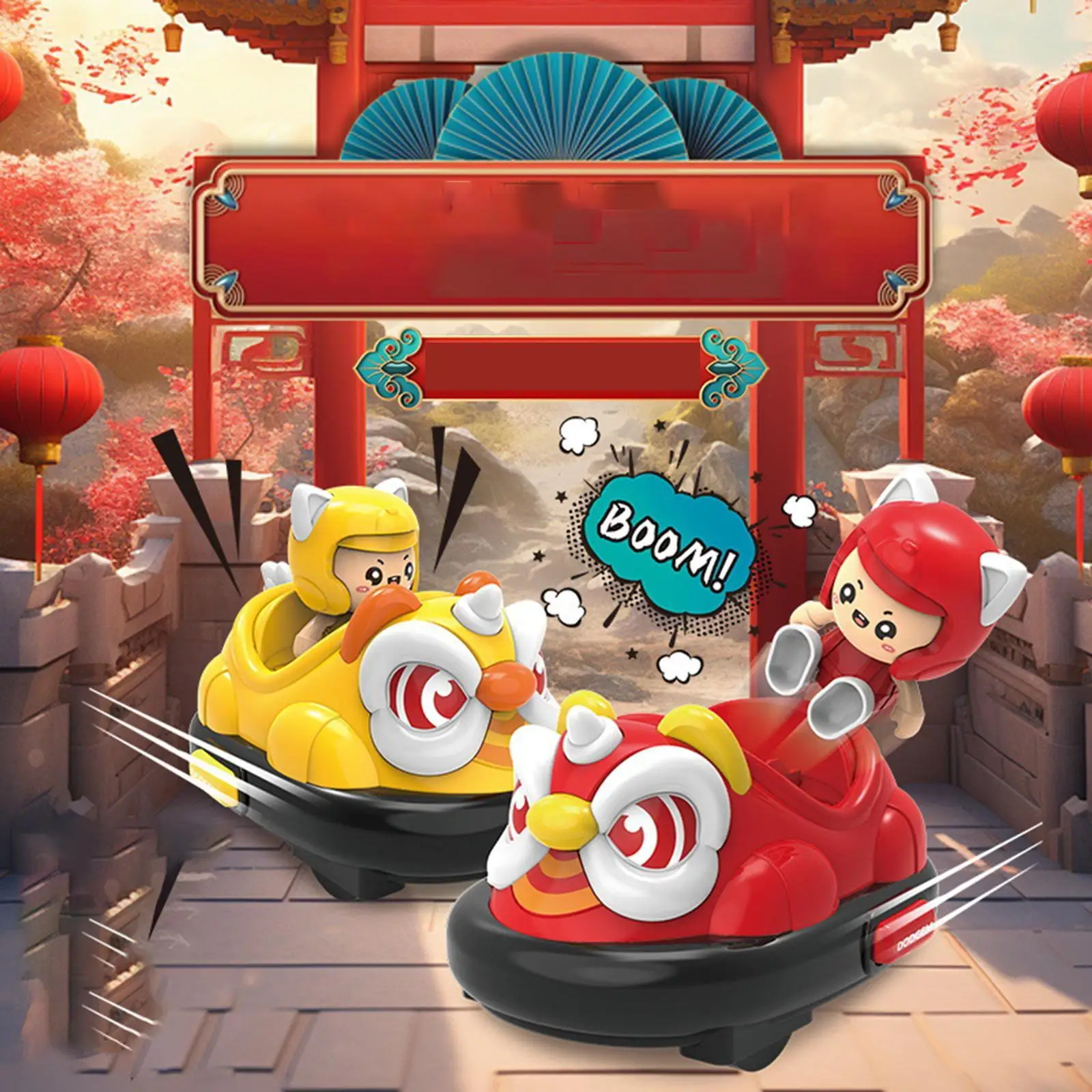 รถบังคับวิทยุขนาดเล็กแบบปล่อยกระสุน 2 ผู้เล่น ของชำร่วยงานปาร์ตี้ รถบังคับสำหรับเด็กอายุ 6 ปีขึ้นไป เด็กชาย เด็กหญิง วัยรุ่น