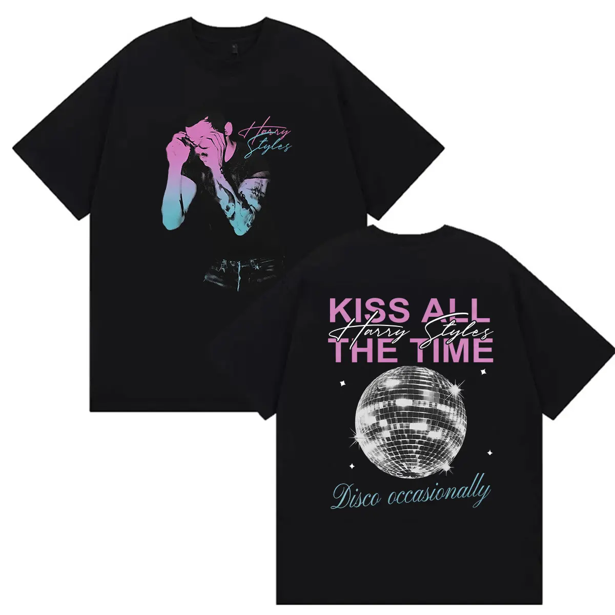 Harry Styles We Belong Together T-Shirts für Männer und Frauen Hochwertiges Vintage Oversized T-Shirt Sommer 100% Baumwolle Kurzarm T-Shirt – Detail 4