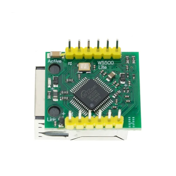 W5500 Mini módulo de red Ethernet interfaz SPI protocolo Ethernet TCP/IP Compatible con WIZ820io HR 961160 C