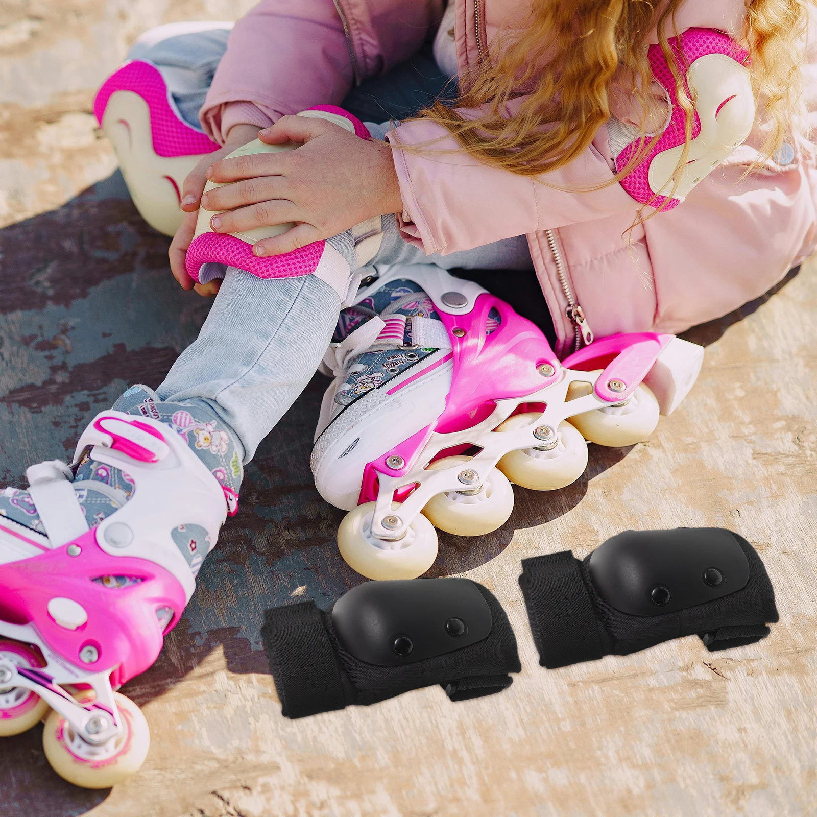 

1Pair Protective Elbow Pads Adjustable Soft Comfortable for Skateboarding Roller Skating Cycling Outdoor Sports Safety Gear