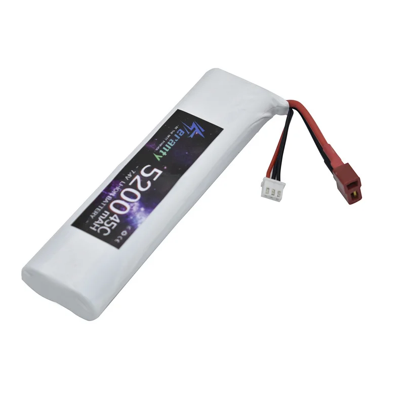 7.4V 5200mAh 45C Lipo Battery For RC Toys Tanks Cars Parts With T / Tamiya Connectors 2s 18650 Battery Upgrade 7.2V With Charger