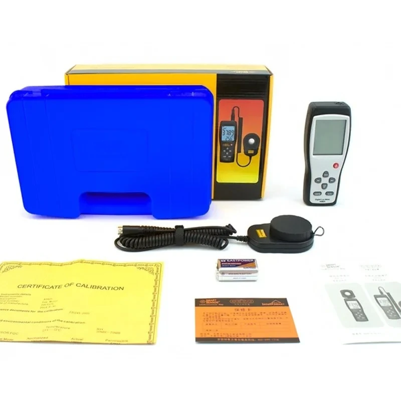 AS823 Light Meter Photography  Lux Meterdigital Professional Luxometer Digital Illuminance Meter  Photometer Luminance Mete