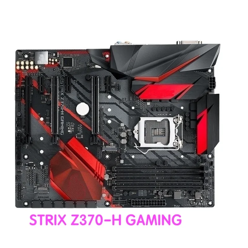 

Подходит для игровой материнской платы ASUS ROG STRIX Z370-H Z370 LGA 1151, материнская плата DDR4, 100% протестирована, ОК, полностью работает