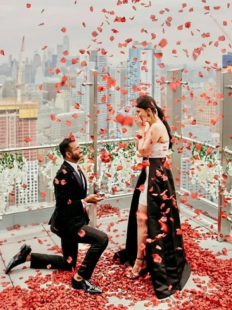 Pétales de roses artificielles pour décoration de mariage, Simulation de faux pétales de roses, fête de saint-valentin, fleurs de soie romantiques de noël