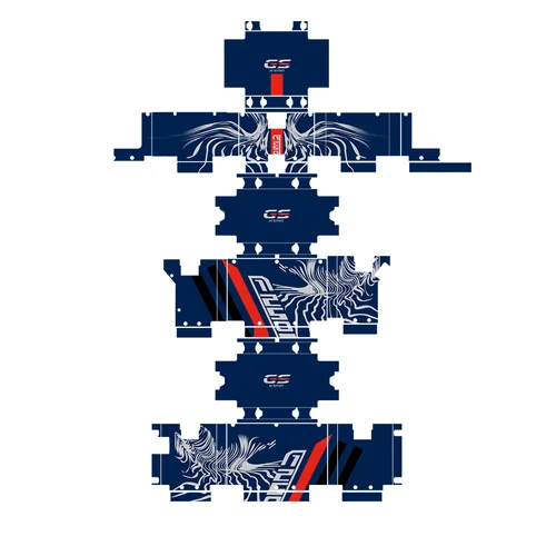 Imagen 2 del producto Para BMW R1250GS Adventure R 1250 GS ADV trofeo pegatina para maletero alfombrilla lateral juego de maletero de motocicleta calcomanías