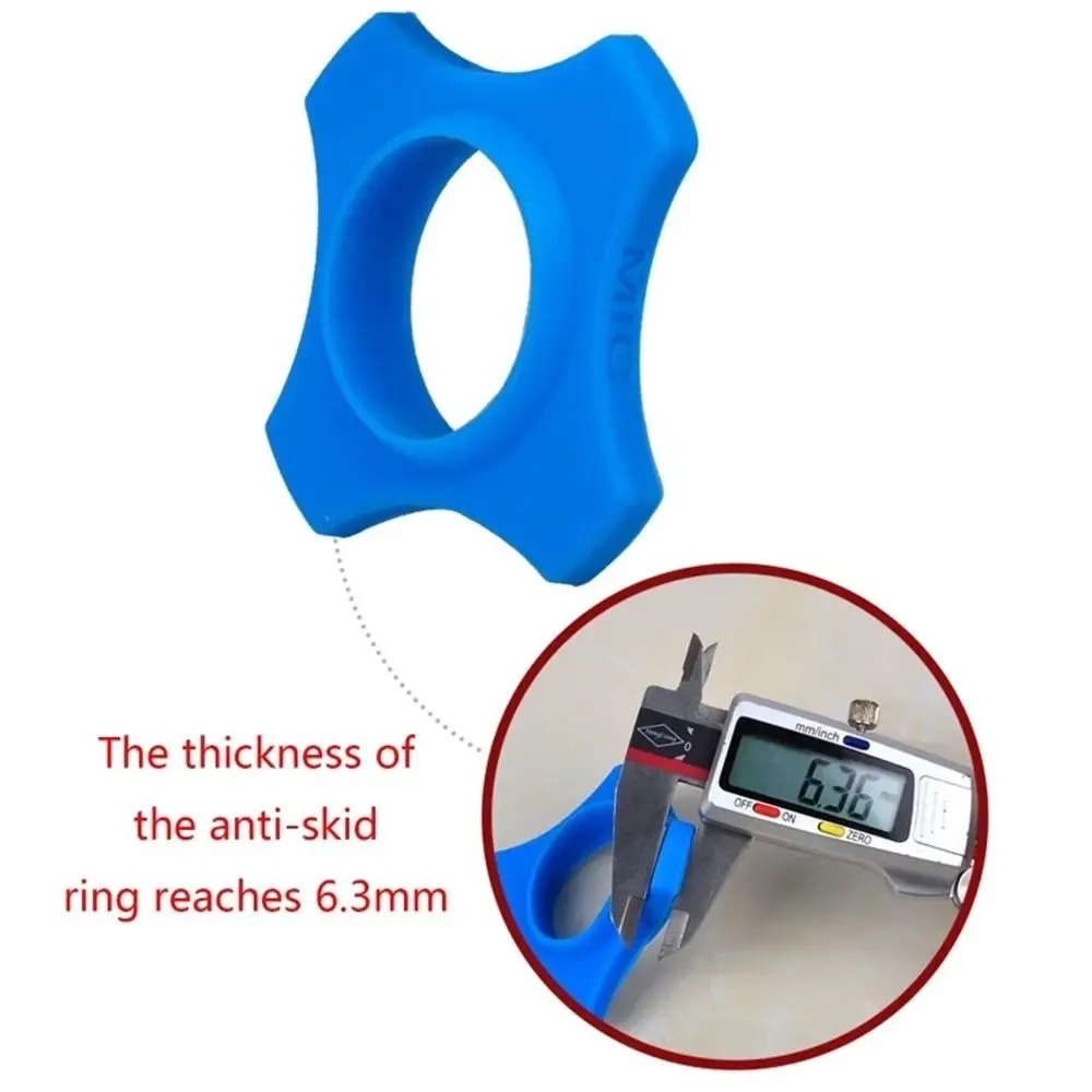 Shakeproof Silicone Microphone Holder Anti-Rolling Mic Protection Ring Bottom Rod Sleeve for BBs Mic KTV DJ Device