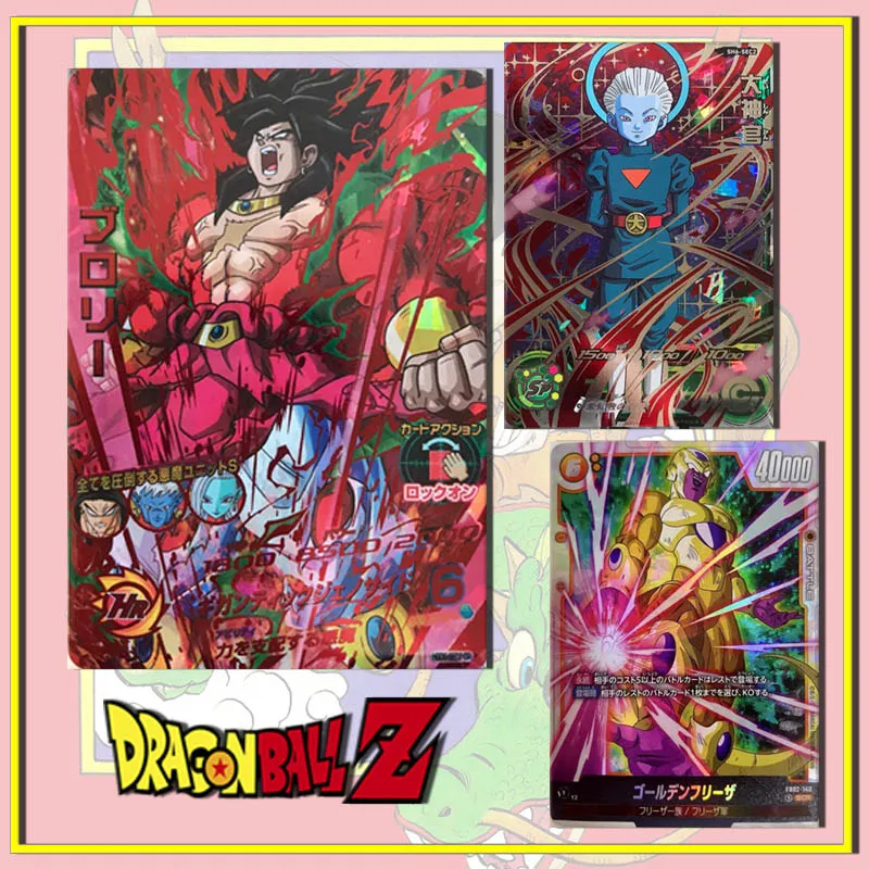 

Bandai Dragon Ball hero Japanese version Frieza Super Four Broli Grand Priest Collector's cards boy toy Birthday Christmas gifts