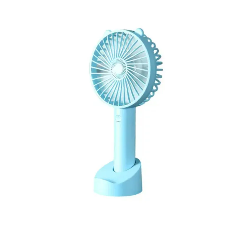 

USB Mini Handheld Fan Cooler Portable Small Charging Fan Mini Silent Charging Desk Dormitory Office Student Gifts Long Enduranc