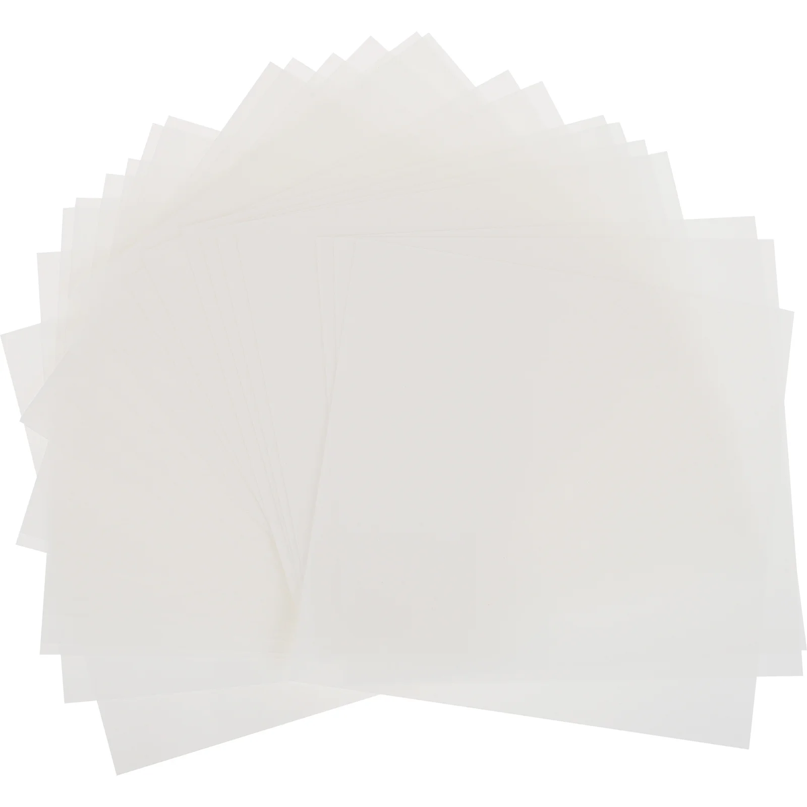 

24Pcs Blank Stencil Sheets Milky Translucent Plastic Template Sheets Semi Transparent Craft Material for Cutting Machines