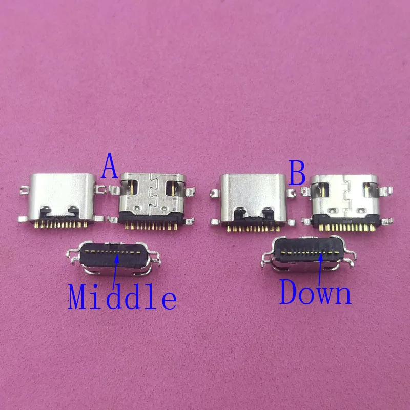 2-100Pcs Charging Plug Charger Dock Type C USB Connector For Blackview BV9900E BL5000 A80 A8 Plus P6000 P10000 Pro MAX 1 A8Plus