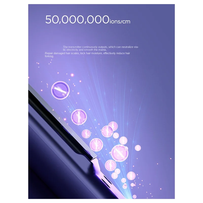 

Эффективный электрический выпрямитель для волос, 5-температурный мини-выпрямитель, нагревательная расческа, инструмент для укладки, против ожогов