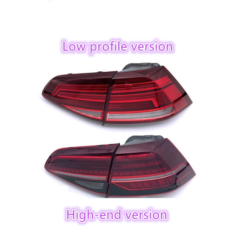 

Suitable for Volkswagen Golf 7.5 2018-2020 rear taillight assembly brake light housing LED streamer taillight