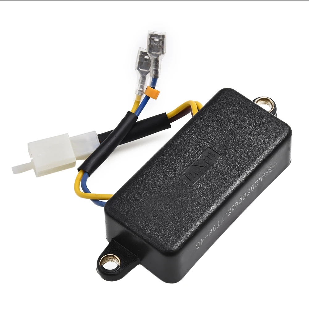 Automatic Voltage Regulator AVR For 1KW 2KW 3KW Gas Generator Plastic+wires+power Voltage Regulator 50/60Hz High Quality