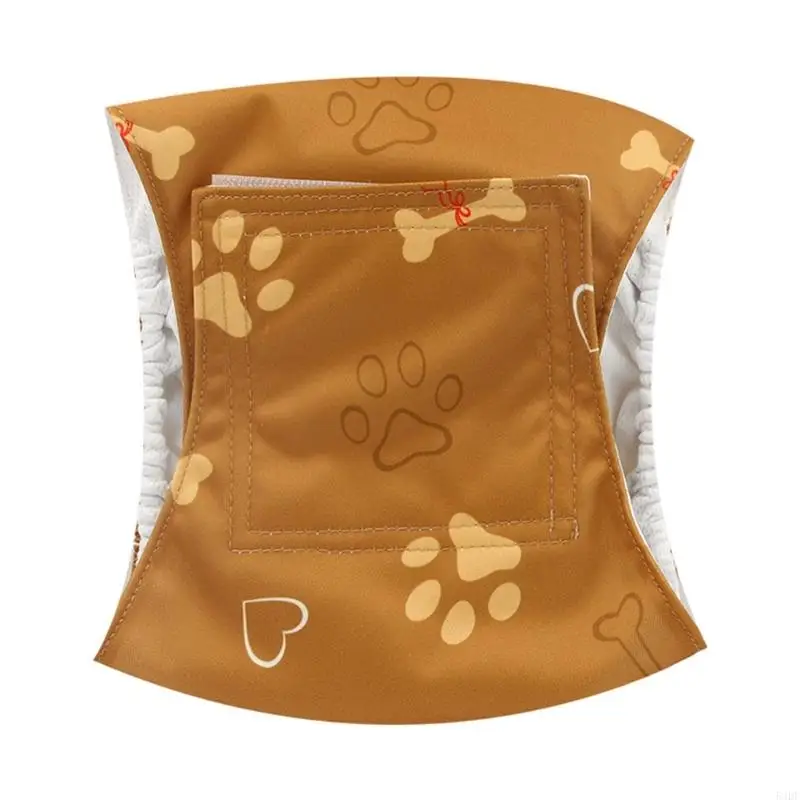 

54DF User Friendly Washable Pet Diaper Pantie Hygienic Design Small Breed Secure Fit