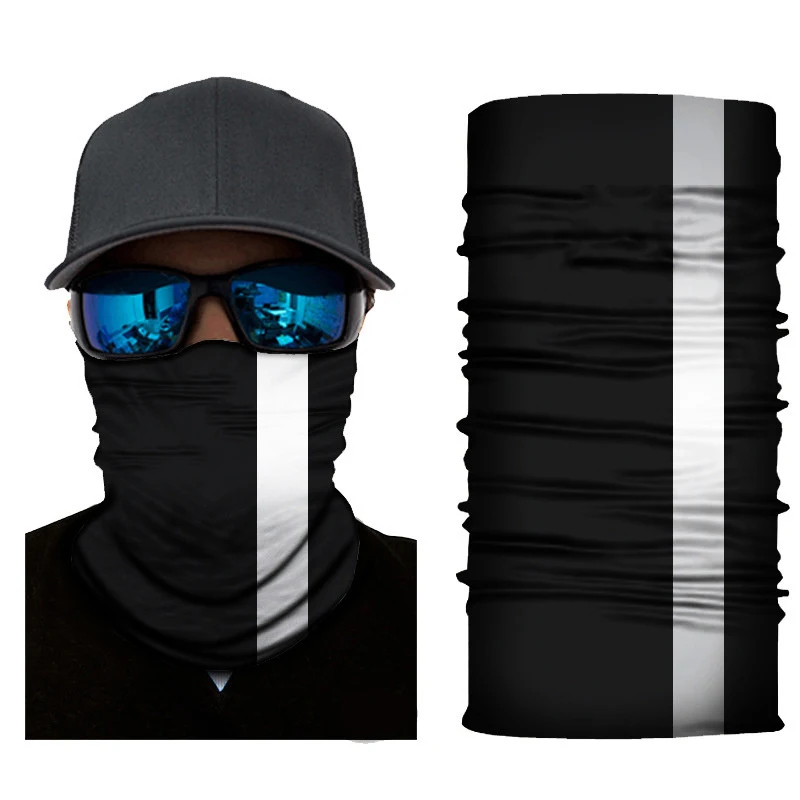 Autumn And Winter Sand-proof Face Mask With Reflective Strip Outdoor Cycling Bib Breathable Quick-drying Headscarf