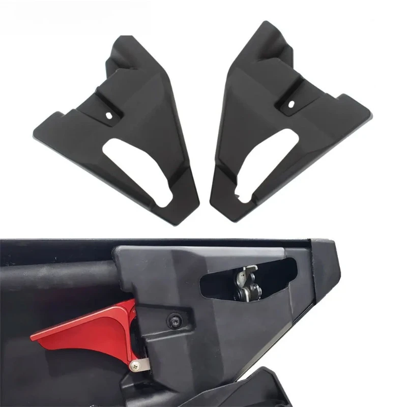 

UTV front door left and right handle lock covers, front lock cover protective cover for Bombardier MAVERICK X3 2017-2025