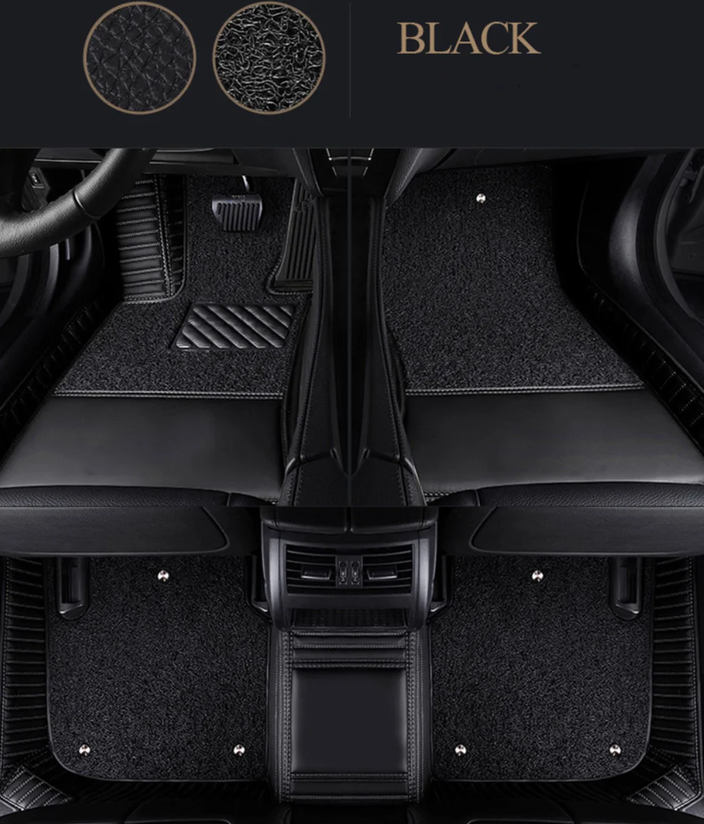 Custom special car floor mats for Infiniti QX55 2025-2023 best quality double layers carpets for QX55 2024