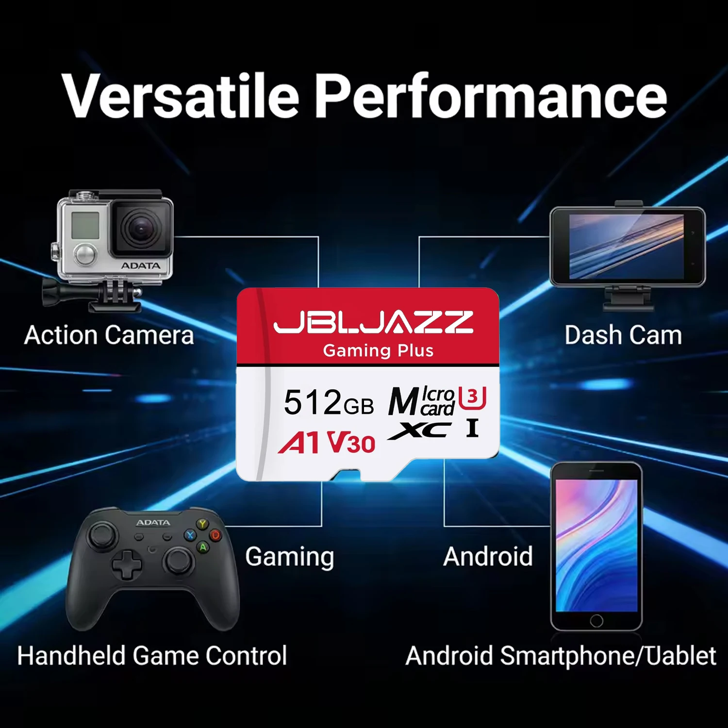 NEW Memory Card 128GB High Speed Cartao De Memoria 512GB Support 4K V30 Micro SD Card 256GB C10 Flash Cards For Nintendo Switch