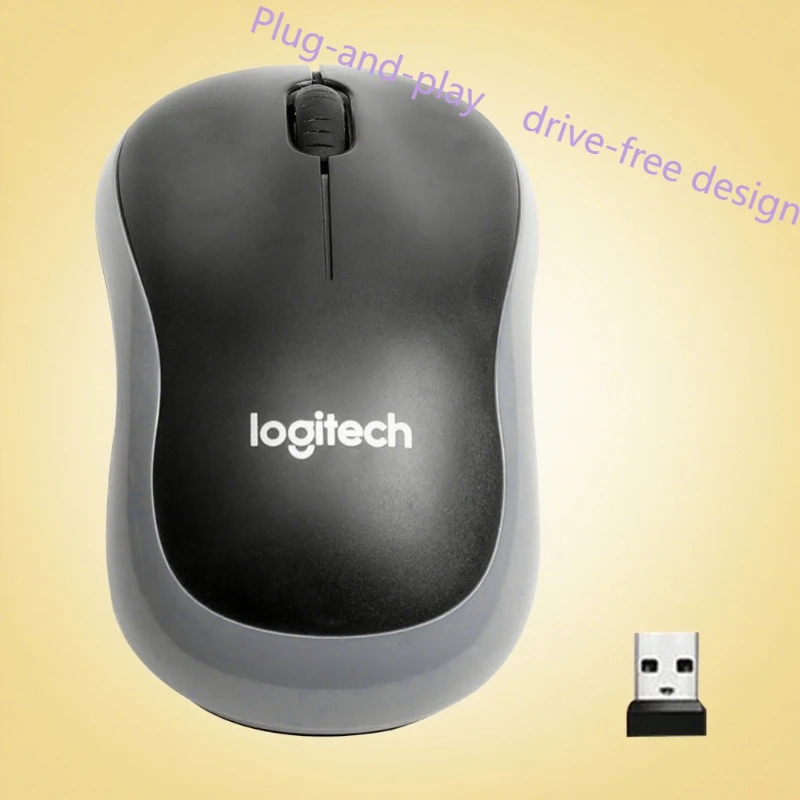 LogitechM185scrollssmoothlyandhaspreciseline-by-line Control,making It More Efficient When Browsing Long Documents and Webpages.