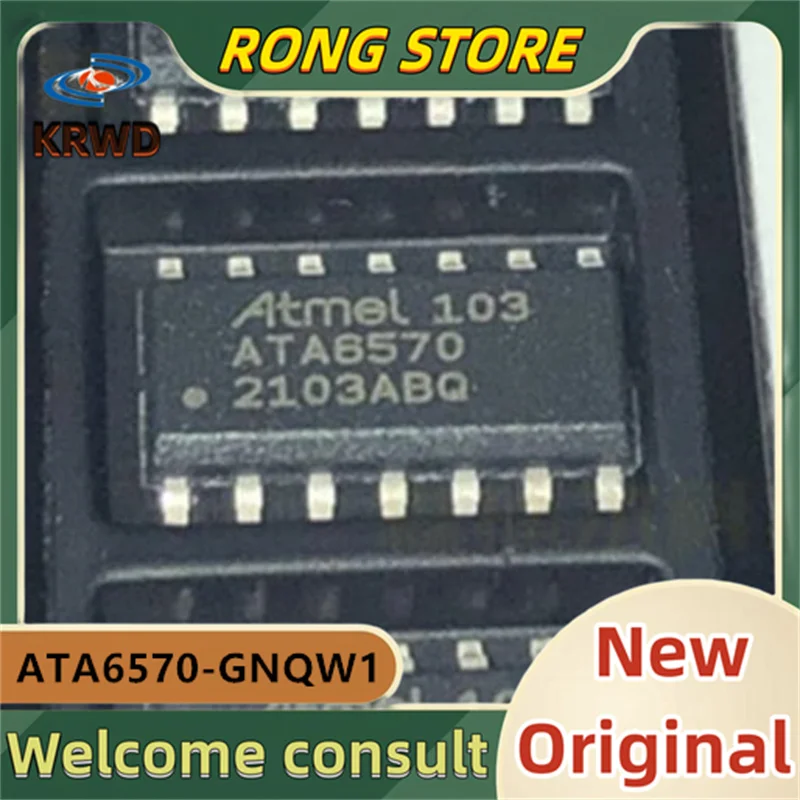 

10PCS ATA6570 New Original ATA6570-GNQW1 SOP14