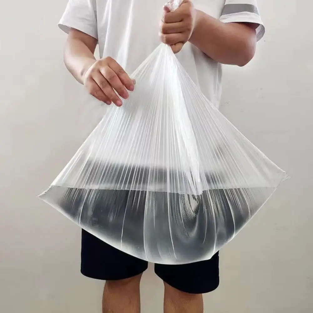 240Pcs Transparent Foot Tub Bags Heat Resistant Thicken Disposable Foot Tub Liners 65cm*50cm Waterproof Foot Spa Bags