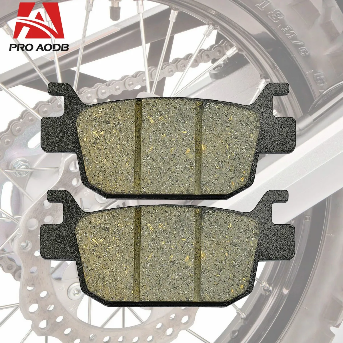 

For Benelli 300 TNT25 TRK502 TRK502X BJ300 BJ300GS BN300 TNT300 TNT 300 302 302R 302S BJ500 etc Motorcycle Rear Brake Pads