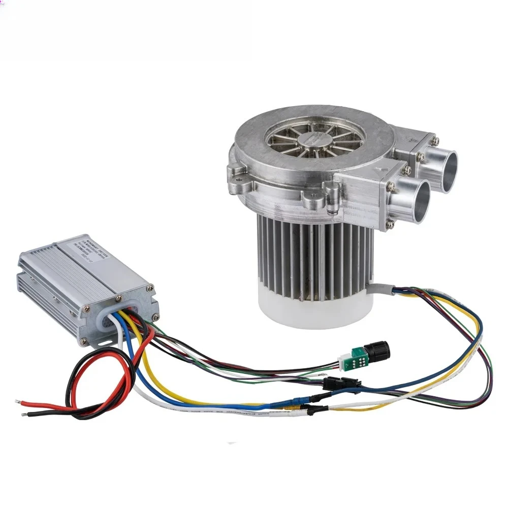 المهنية 48 فولت 40 كيلو باسكال مراوح الضغط العالي توربو منفاخ 13000 واط فرش خلية الوقود منفاخ لنظام SOFC