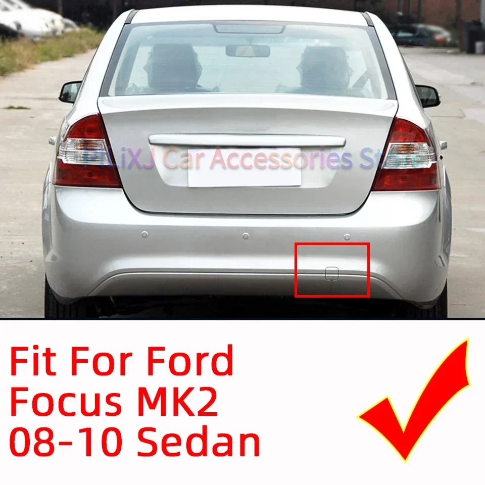 Auto-Heckstoßstangen-Abschlepphaken-Ösen-Abdeckkappe für Ford Focus II MK2 2008 2009 2010, Limousine, Limousine, 8M59-F17K922-AA 1521717   Abschleppdeckel