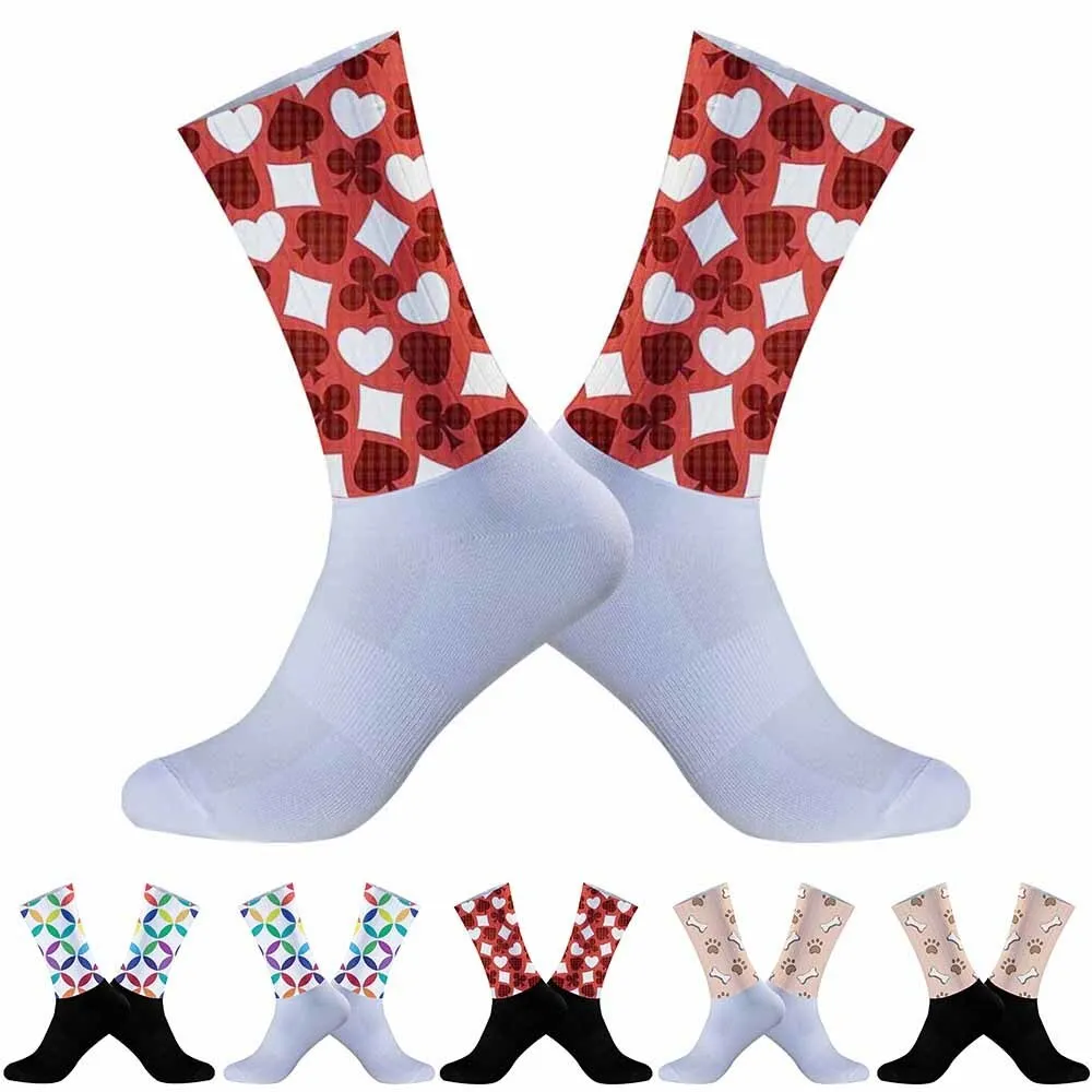 Sports cycling socks Colourful Athletic Socks Sport Socks 2024 New Mens Womens Cycling Socks Running Socks