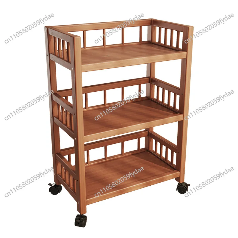 

Multi-layer shelves Home living room School storage rack Movable vertical multi-purpose trolley