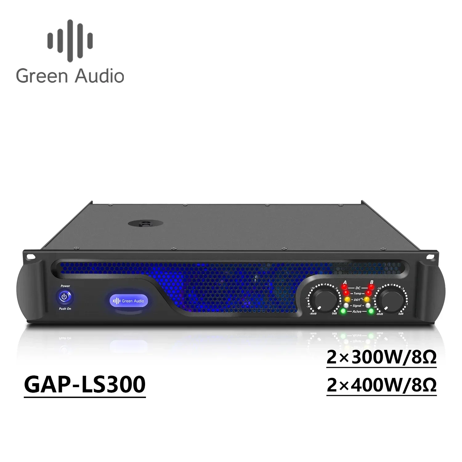 GAP-LS300  Digital Amplifier Models 2 Channel professional mixer amplifier  4000W*2 Digital Amplifiers  Use for DJ stage