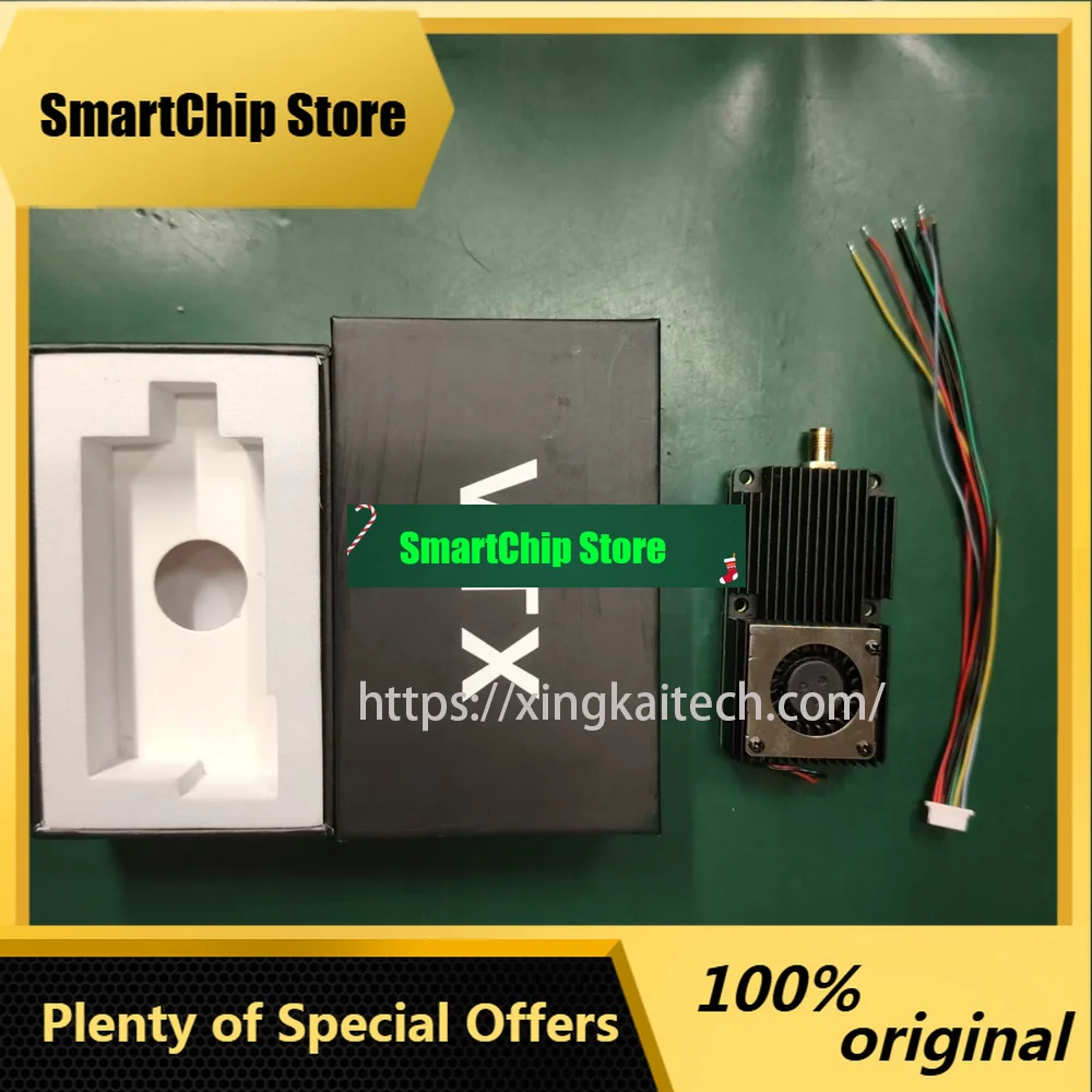 SmCp5.8G 10W VTX AKK FPV 5.8Ghz 80CH 10W 7W 5W 3W 1W High Power Smart Audio Video Transmission FPV RC Drone Transmitter Module