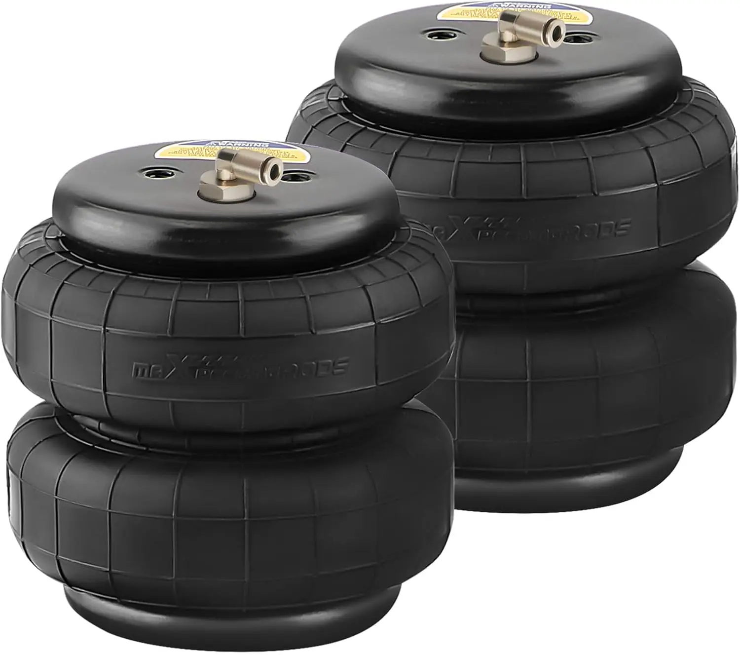 2 قطعة تعليق هوائي عالمي زنبركي مزدوج بيلو قياسي 2500 رطل 1/2 "npt منفذ واحد استبدال أكياس مساعد الهواء · رائجة البيع