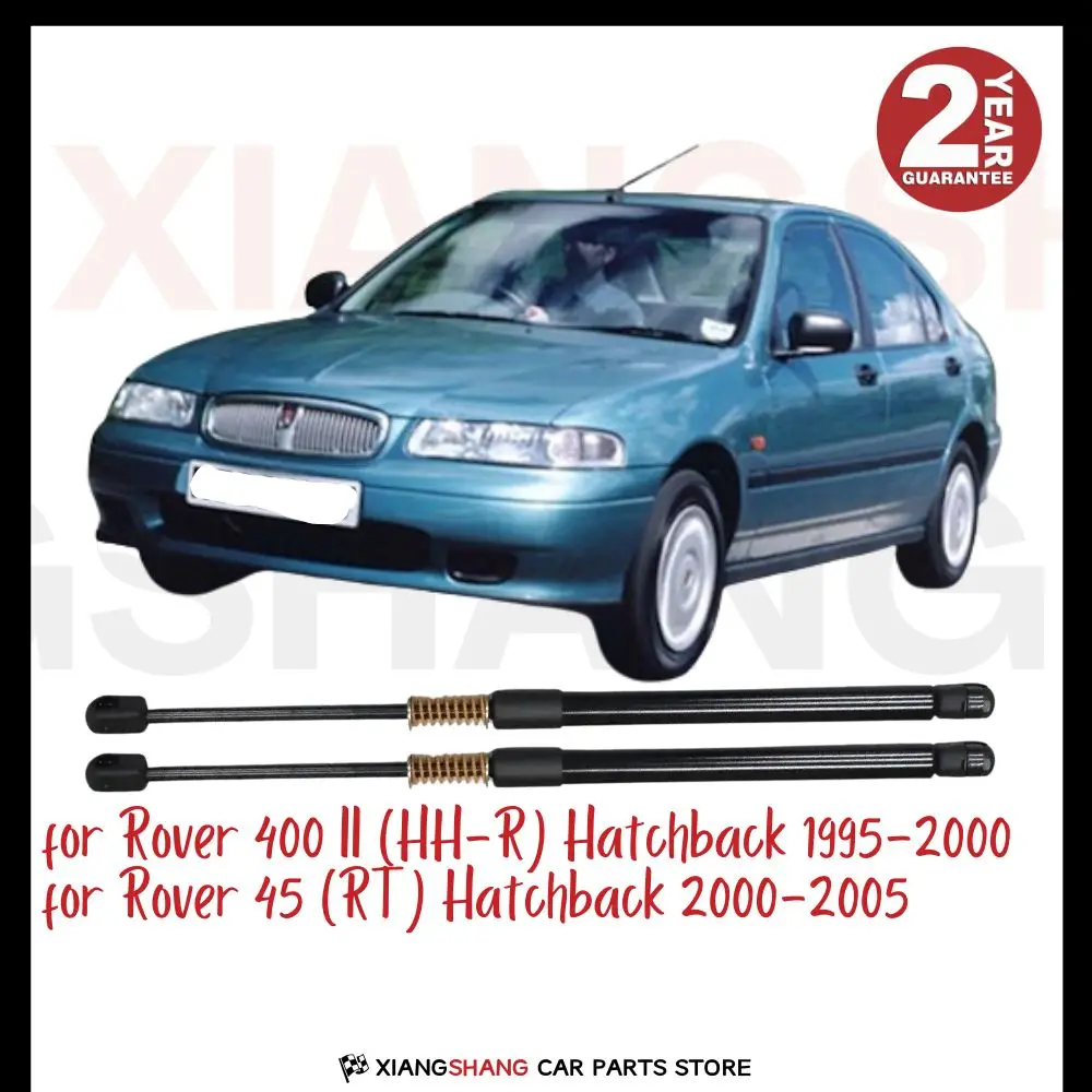 

2pcs Rear Damper for Rover 400 II (HH-R) Hatchback 1995-2000 WITH SPRING Trunk Boot Gas Charged Gas Struts
