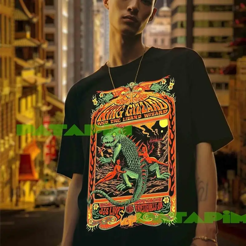 King Gizzard And The Lizard Wizard Merch Band Retro KGTLW T-Shirt