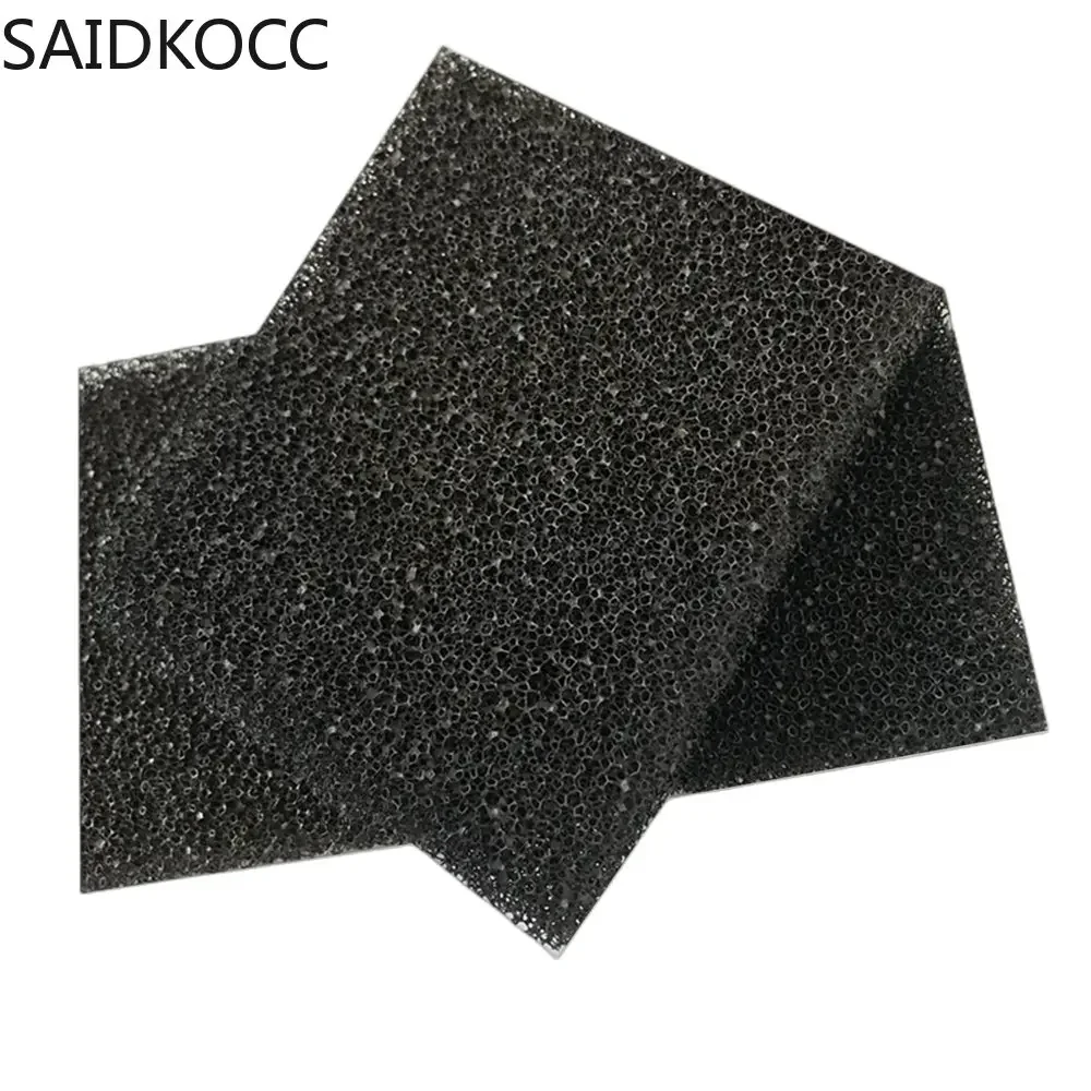 SAIDKOCC RVC Reticulated Glass Carbon Sponge Three-dimensional Scientific Research Foam Carbon 10ppi Electrode Application